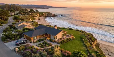 Home on California Coast